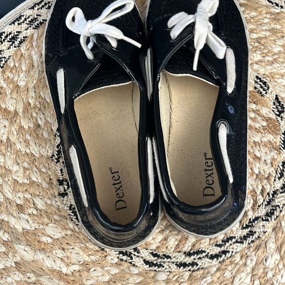 Dexter Women's Black Sequin Loafers Sneakers  7.5 - Picture 7 of 12